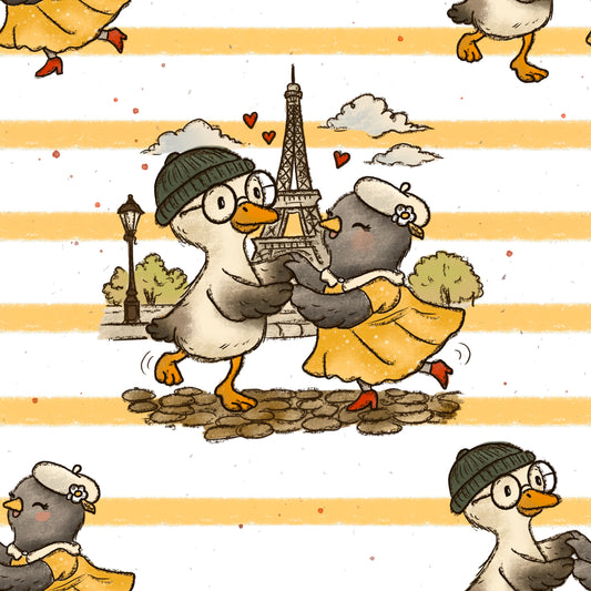 BIO Jersey Möwe in Paris   0.5 m