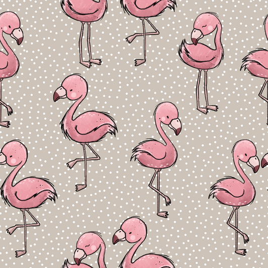 Reststück Flamingo 48cm  x VB