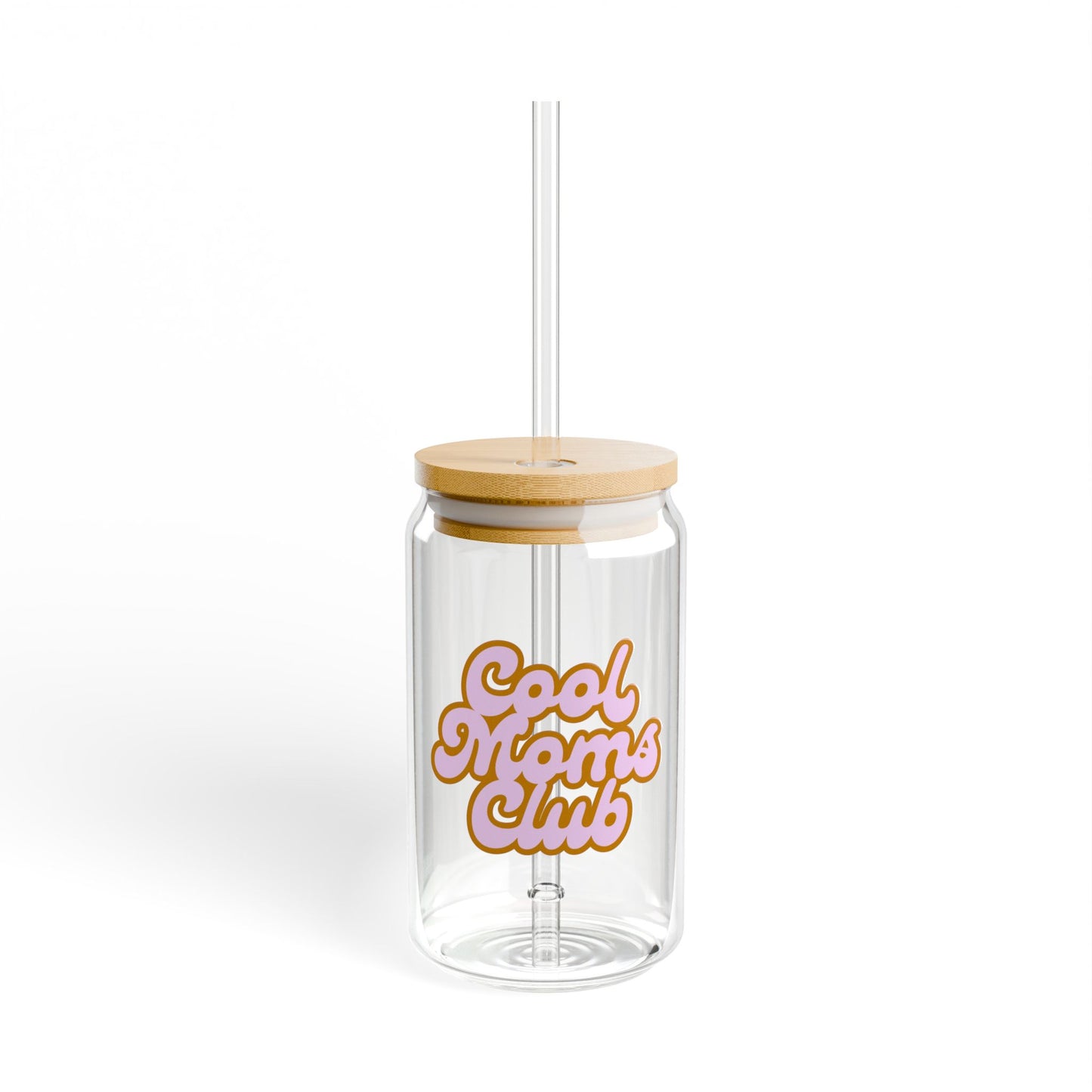 Cool Moms Club Sipper Glas