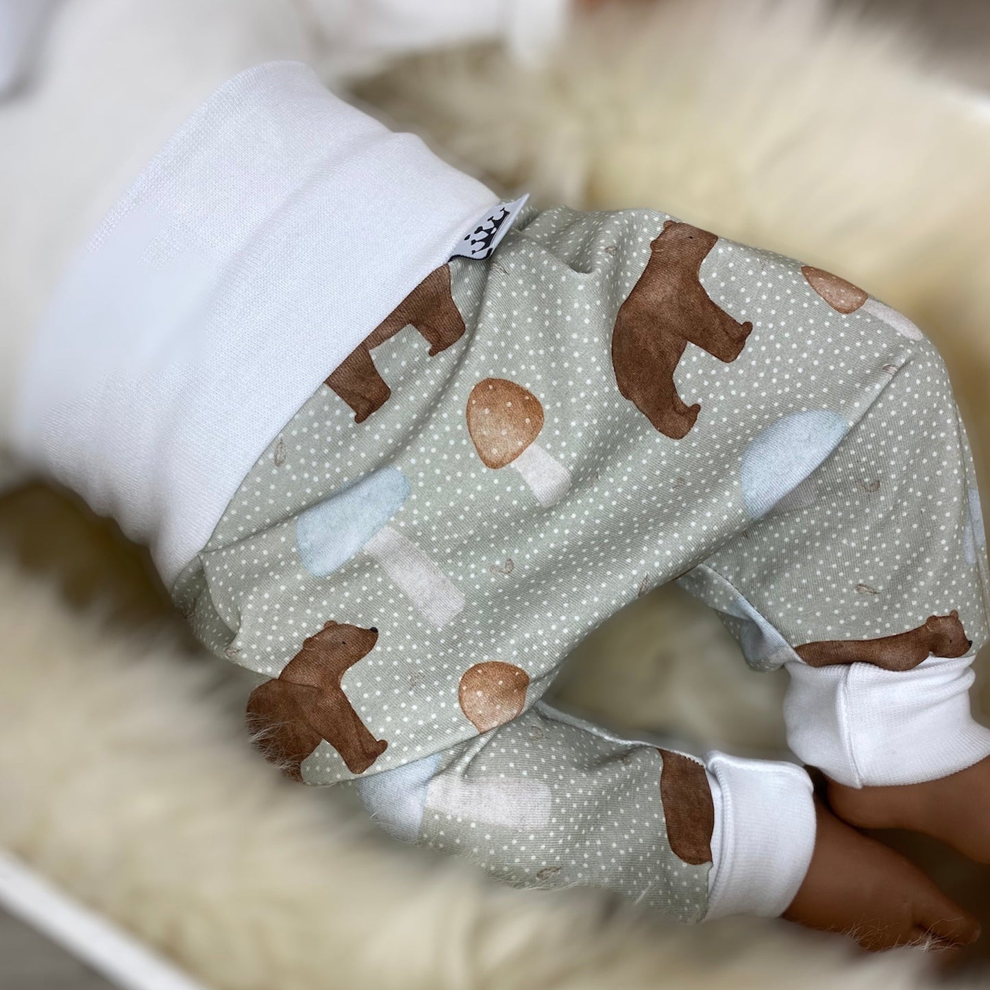 Baby Set Bär und Pilze