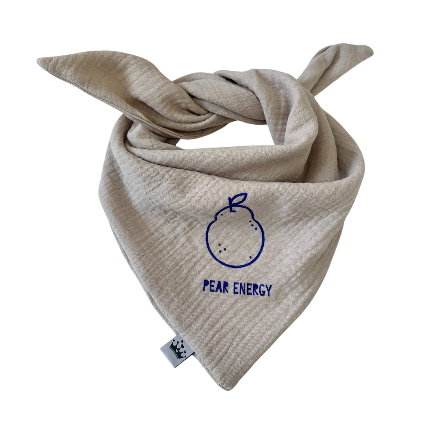 Halstuch Musselin beige Pear Energy