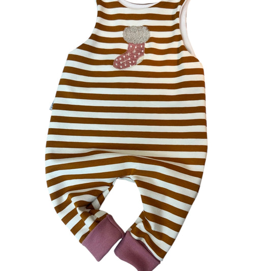 Xmas Kollektion Strampler Socke streifen