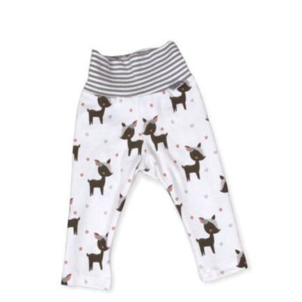 Mädchen leggings reh 
