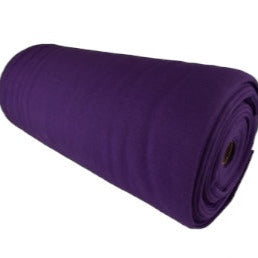 Bündchenstoff lila 