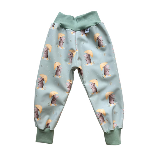 Softshellhose Maulwurf Regenschirm