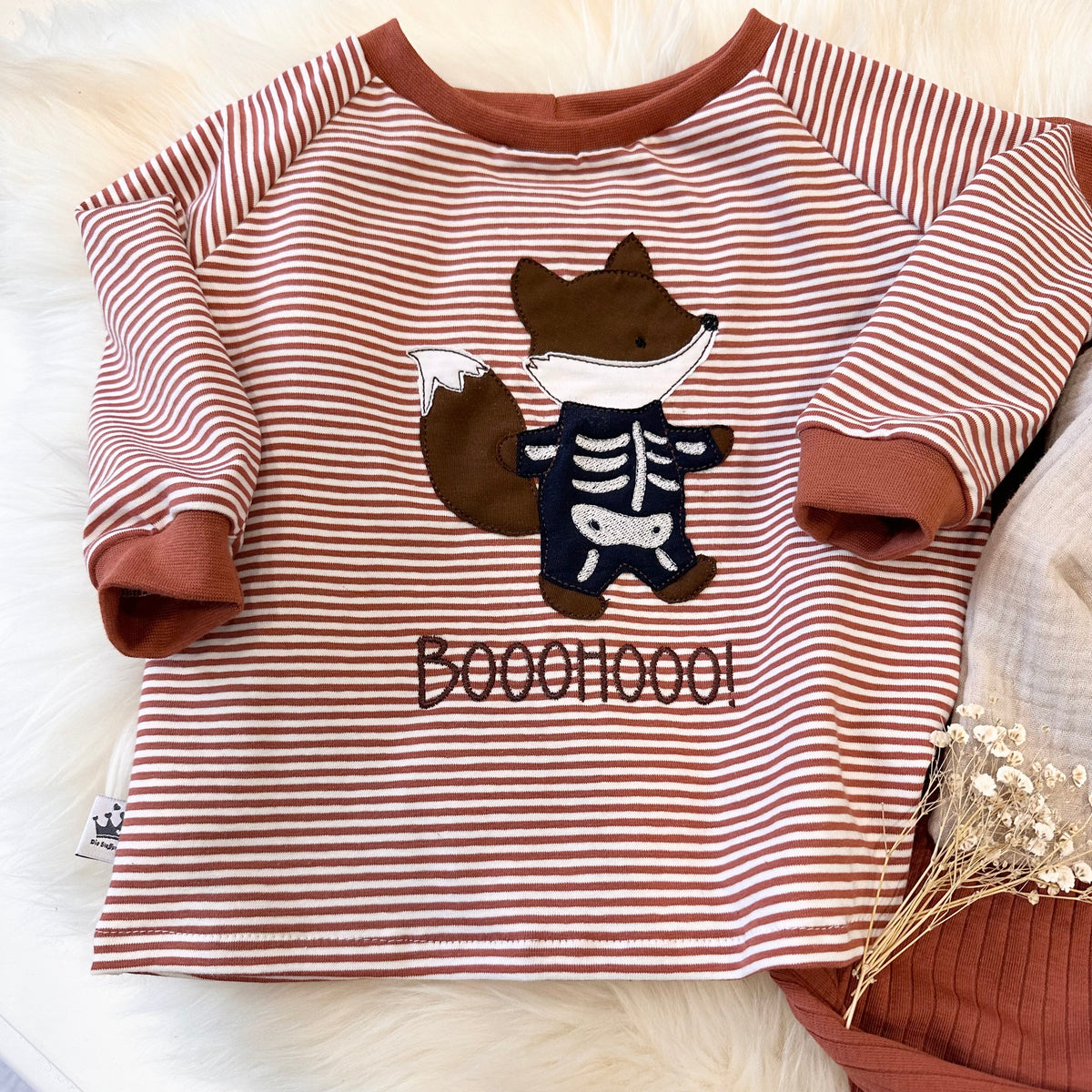 Pullover Skelett Fuchs