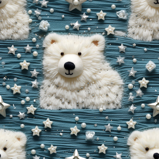 BIO Jersey Eisbär  3d Optik   0.5m