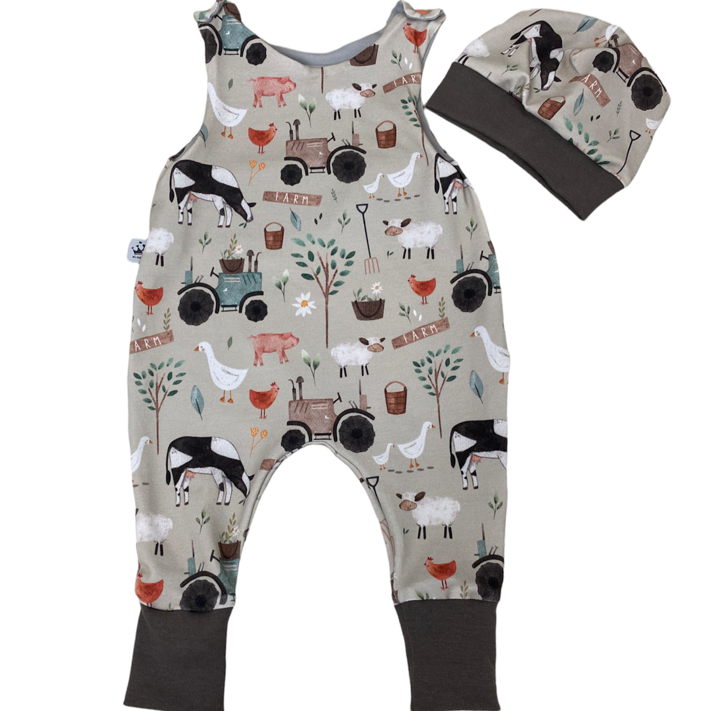 Baby Strampler mit mütze