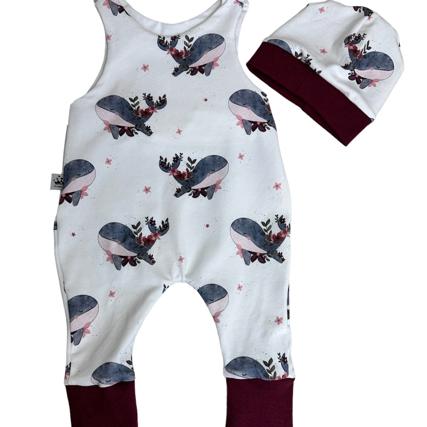 Baby Strampler mit mütze