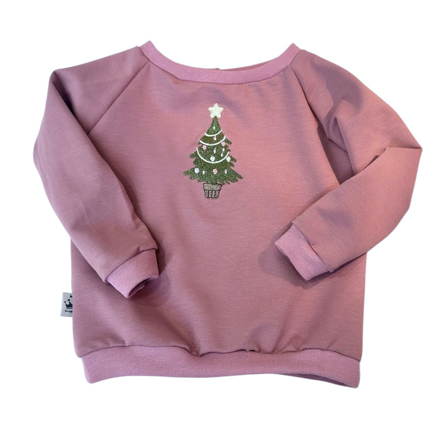 Xmas Kollektion Pullover Christmas tree rosé