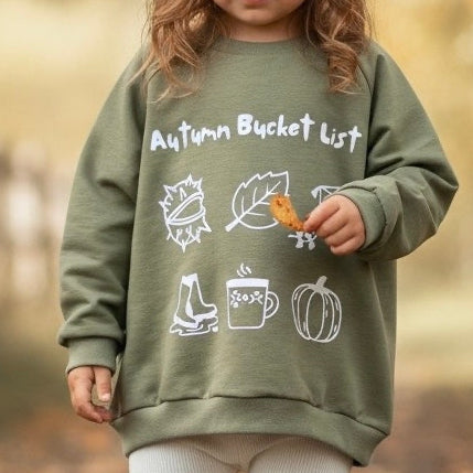 Pullover Autumn Bucket List