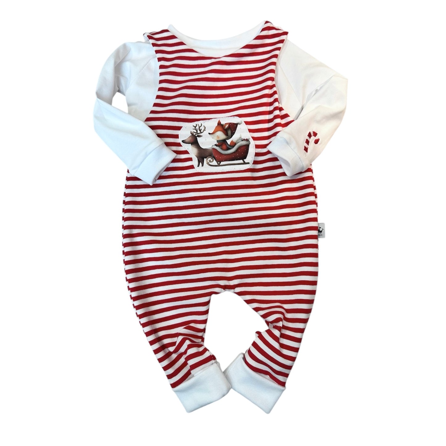 Xmas Kollektion Strampler Fuchs mit Oberteil