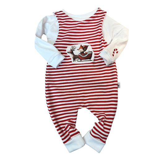 Xmas Kollektion Strampler Fuchs mit Oberteil