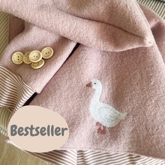 Walkjacke altrosa Gans