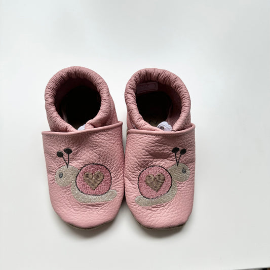 Lederschuhe Schnecke Gr 21