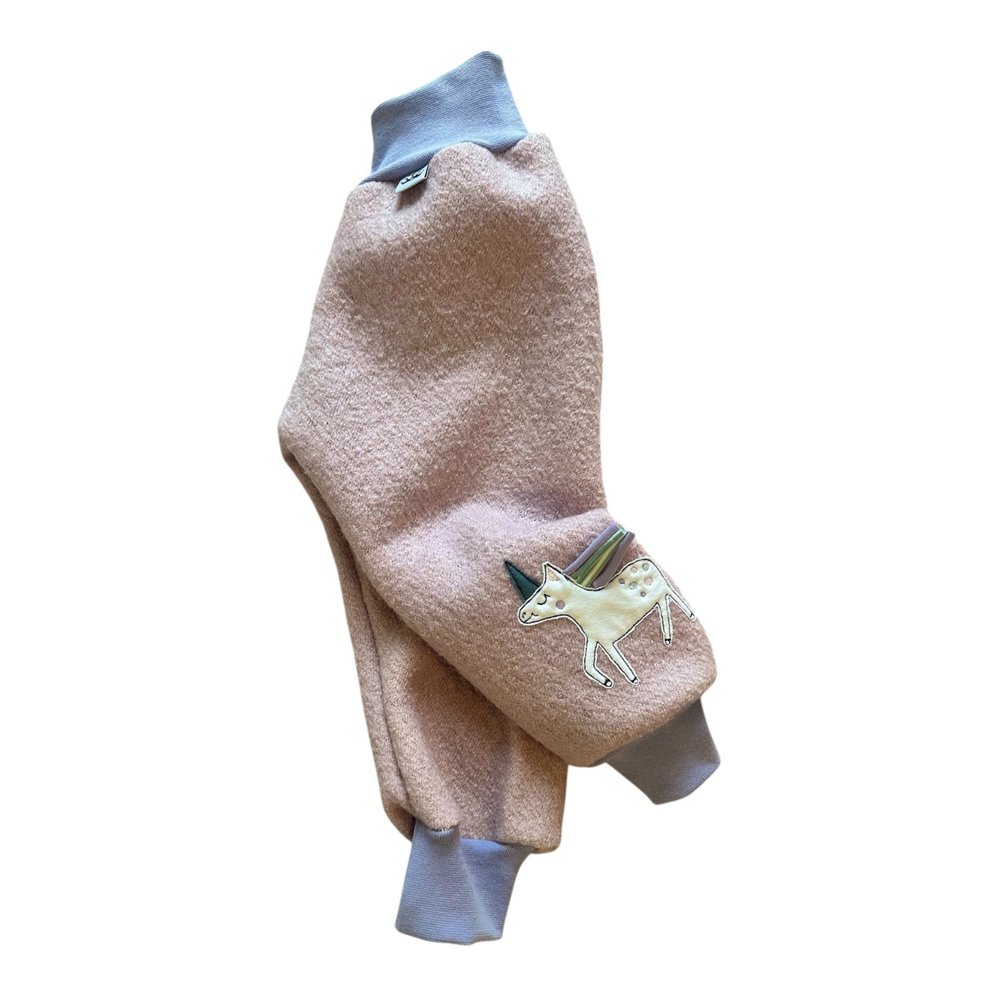 Limitierte Wollwalkhose Einhorn