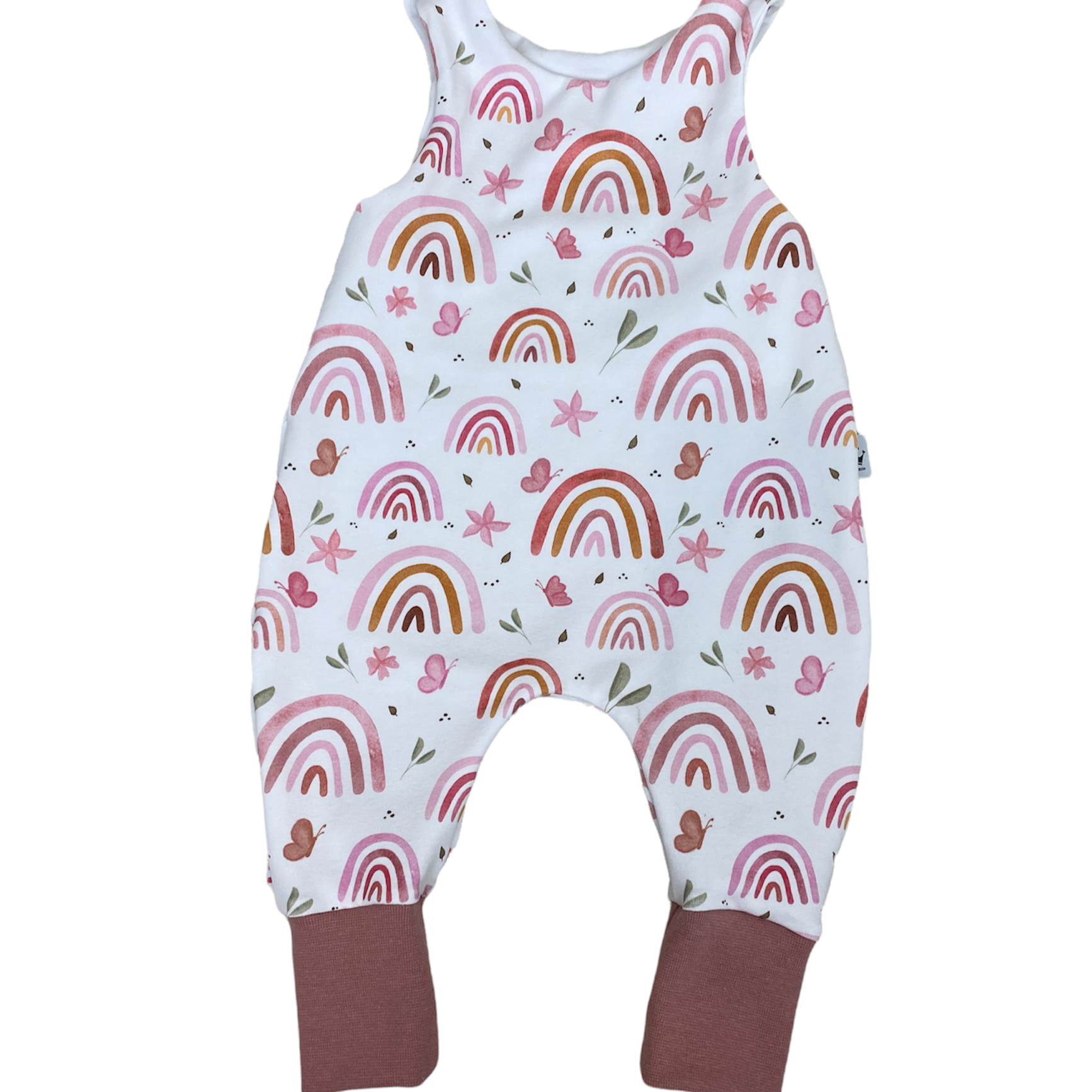 Baby Strampler Regenbogen 