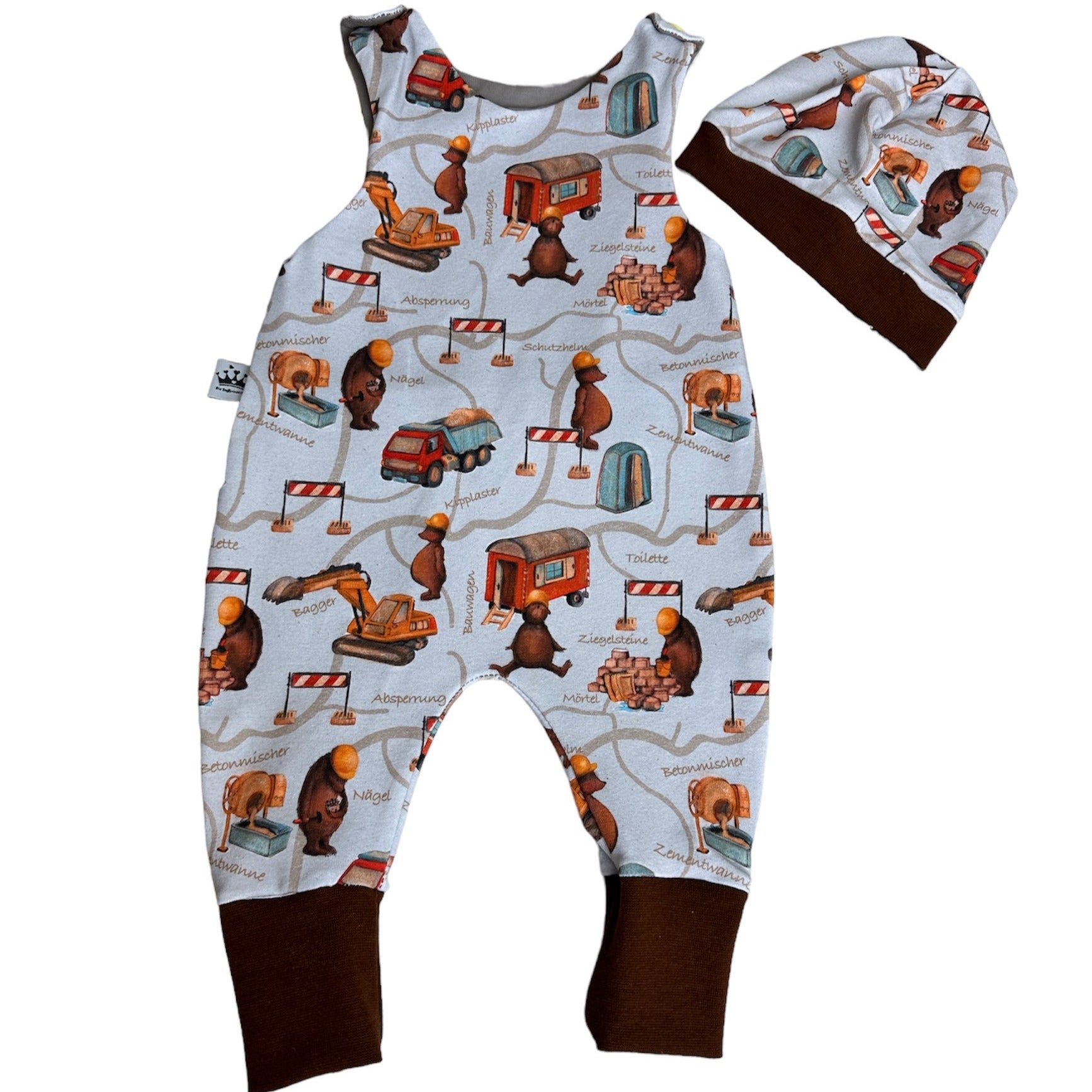 Baby Strampler mit mütze