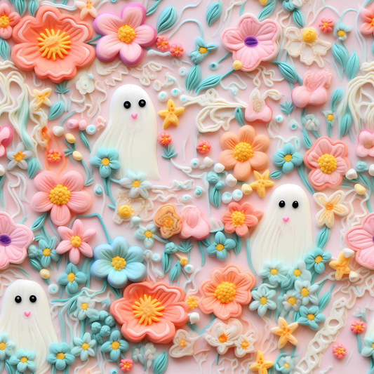 BIO Jersey 3d Optik Pastell Geist 0.5m