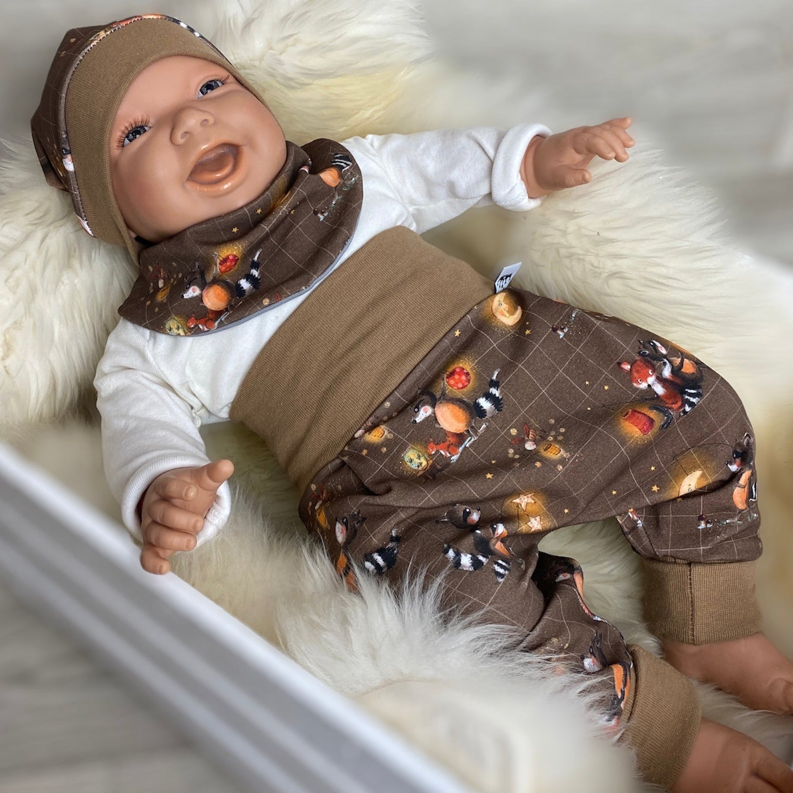 Baby bekleidungsset Waldtiere 