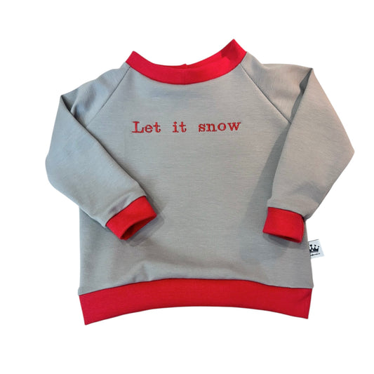 Xmas Kollektion Pullover Let it Snow
