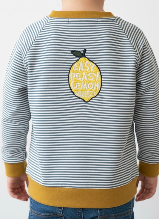 Limitierter Pullover Zitrone