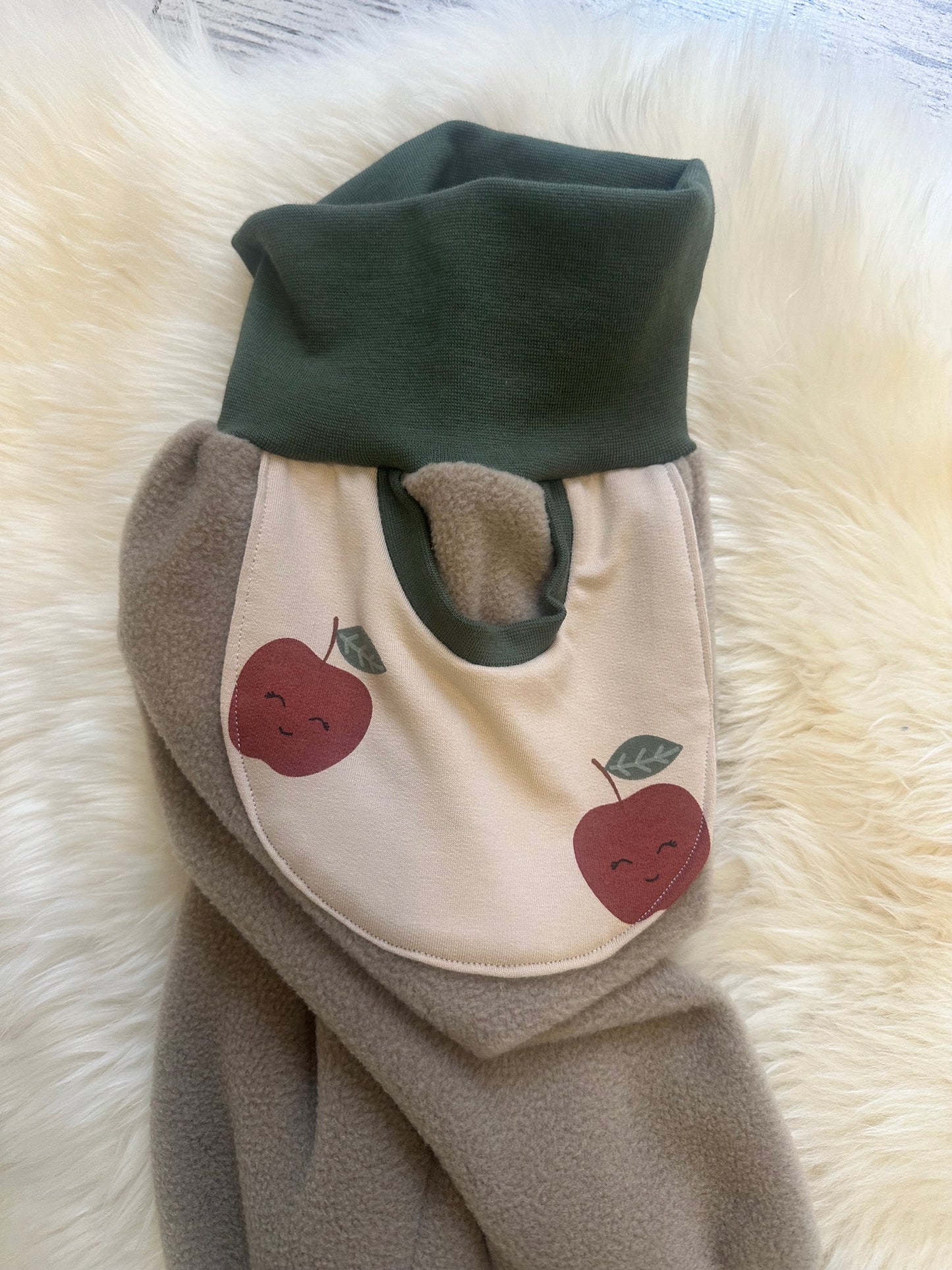 Fleecepumhose Apfel
