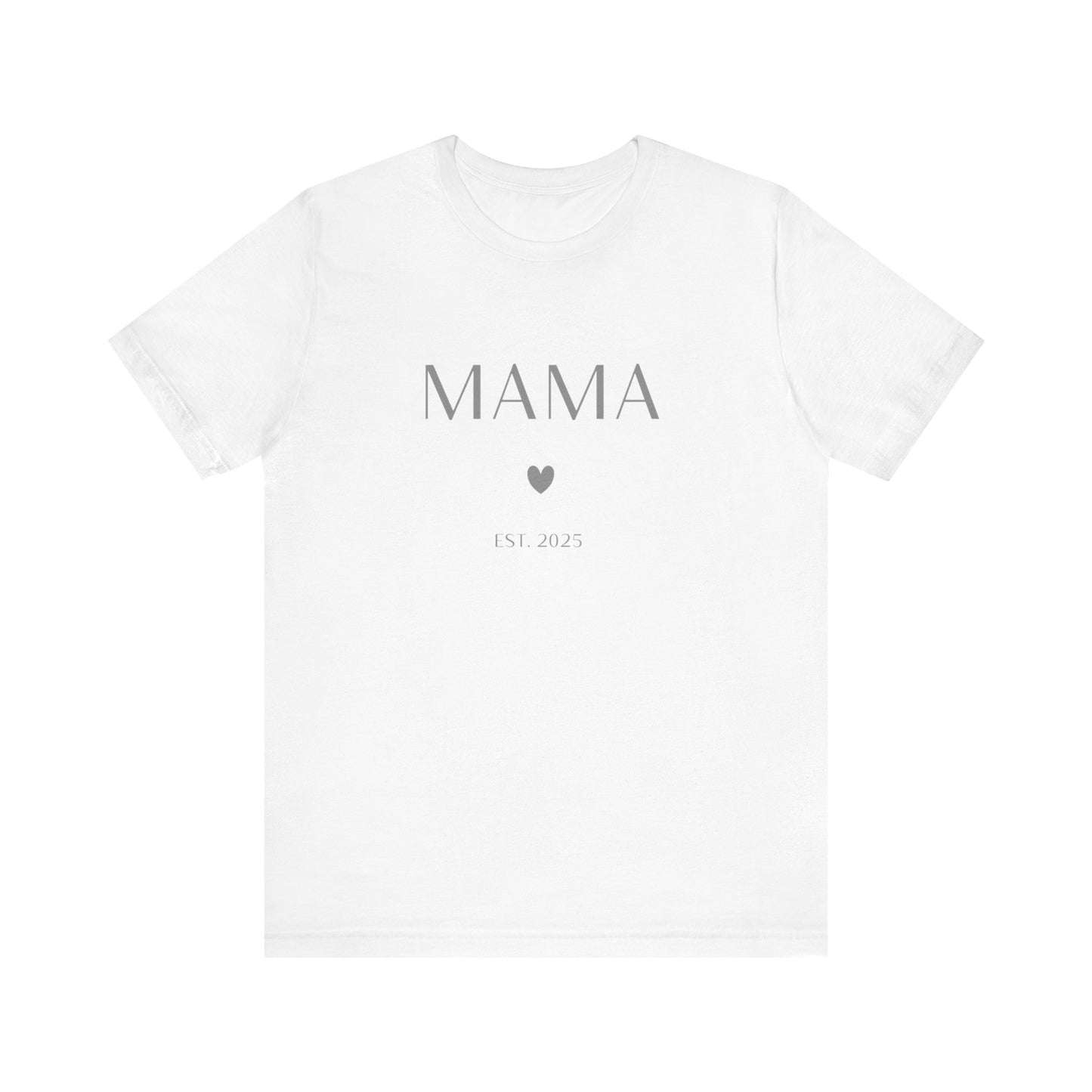 Mama T-Shirt EST.2025 personalisiebar