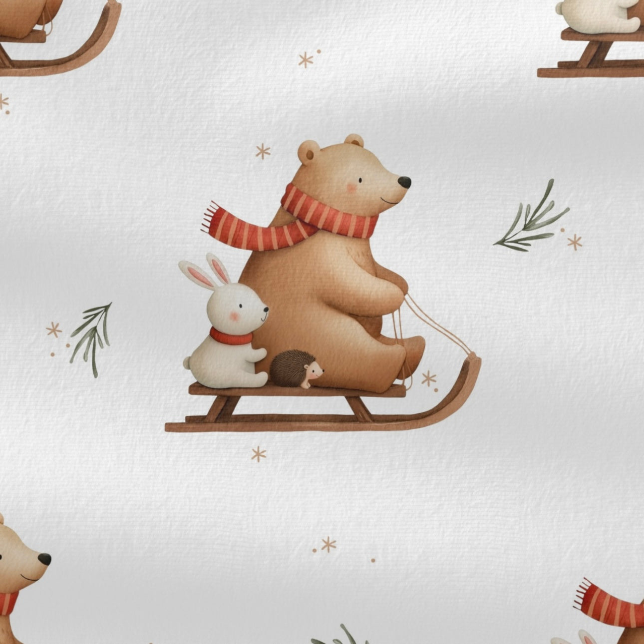 French Terry Schlittenfahrt