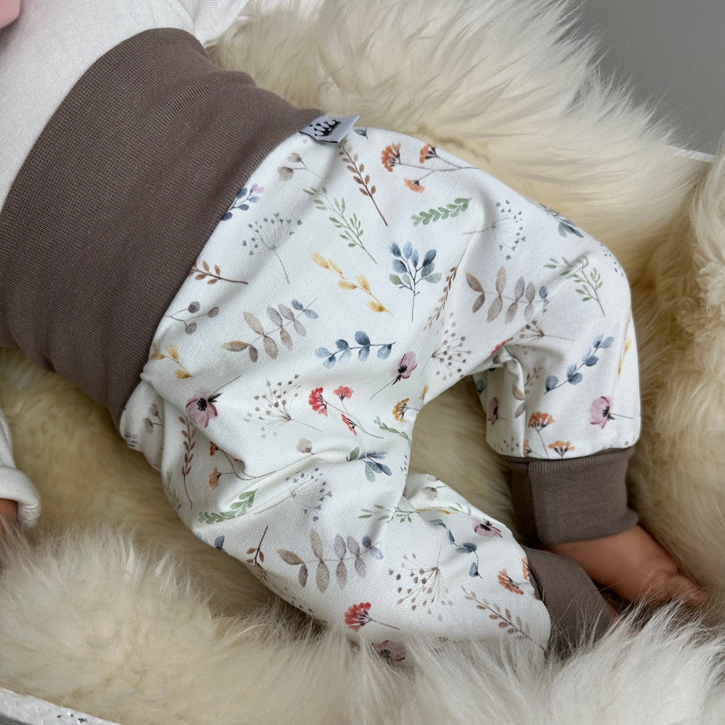 Baby set flower meadow