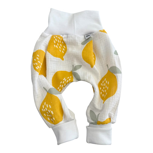 Pumphose Musselin Lemon