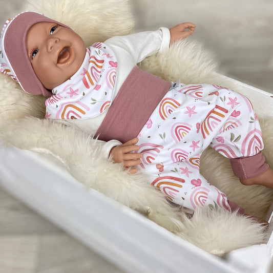 Baby bekleidungsset Regenbogen 