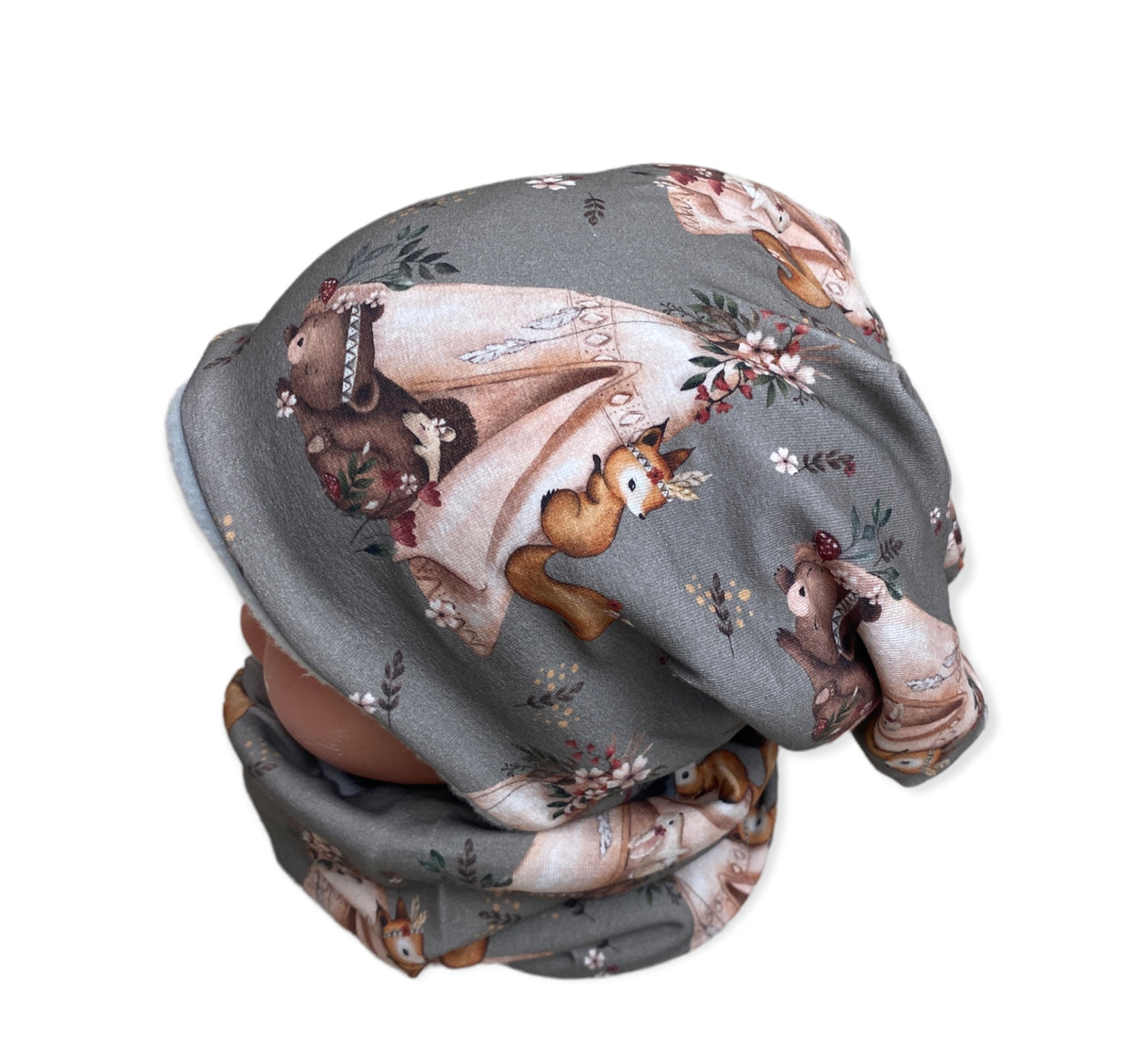 Beanie und Loop Boho Waldtiere