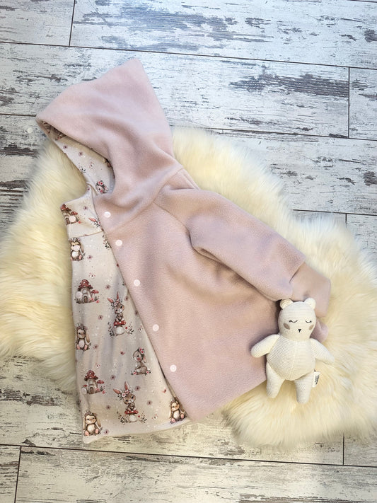 Fleecejacke Hase Fliegenpilz