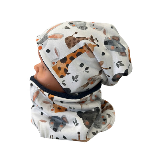 Beanie und Loop Animal mix