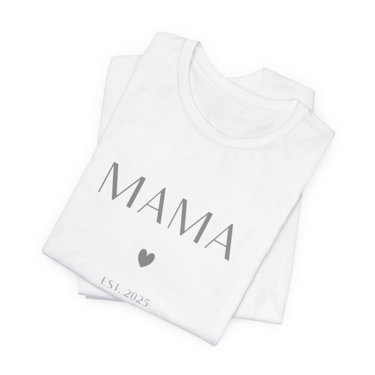 Mama T-Shirt EST.2025 personalisiebar