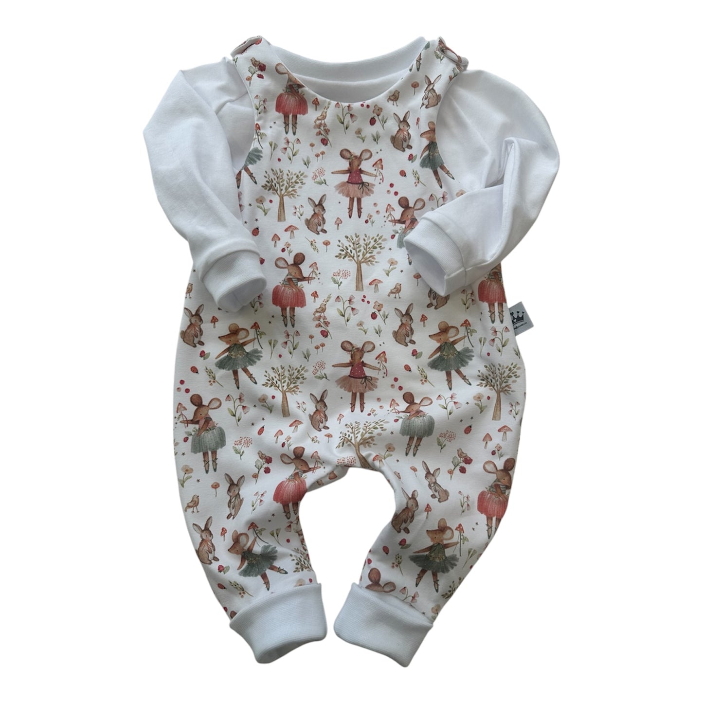 Strampler Set Garden Mouse