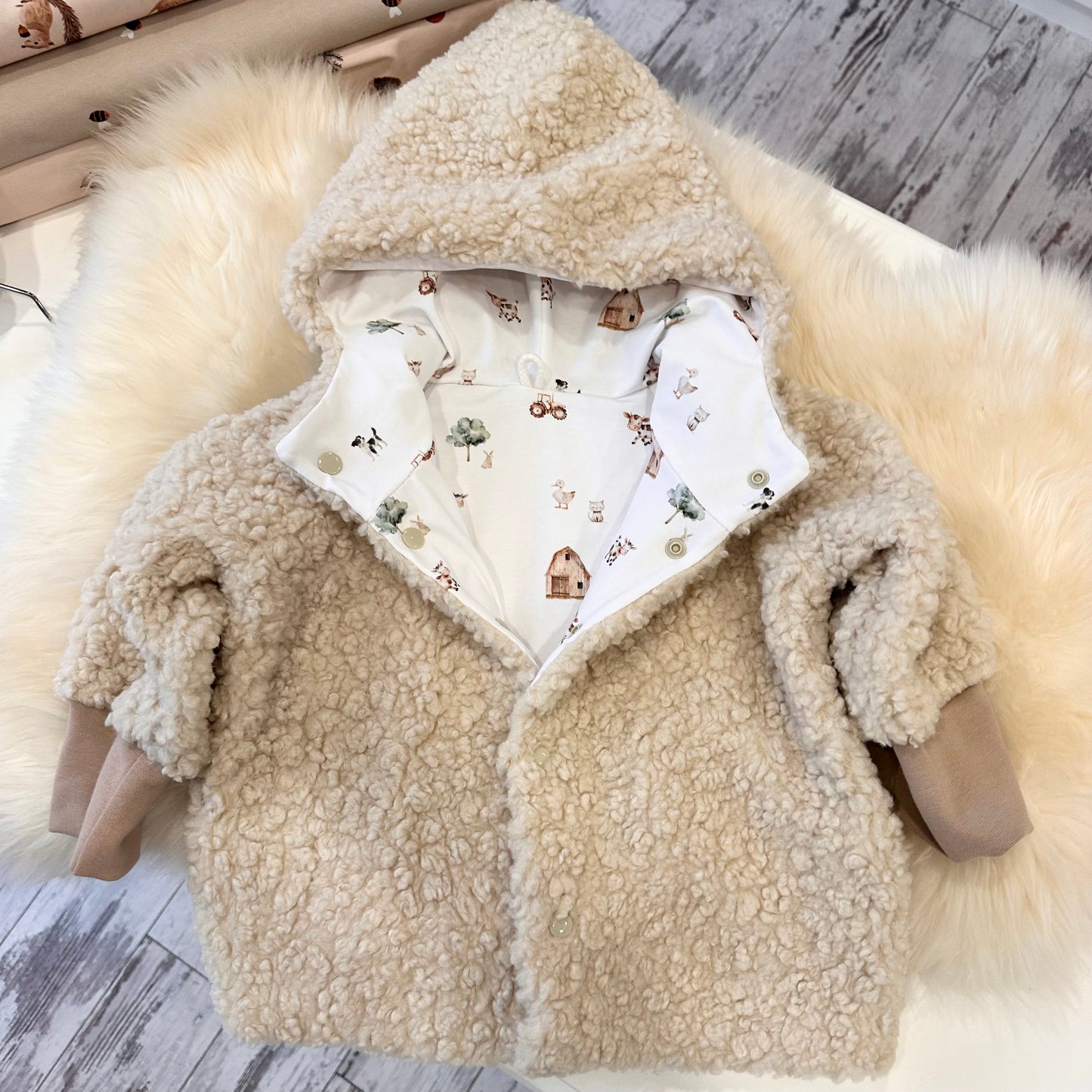 Teddyjacke Cute Farm