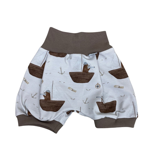 kurze Pumpshose maritim 