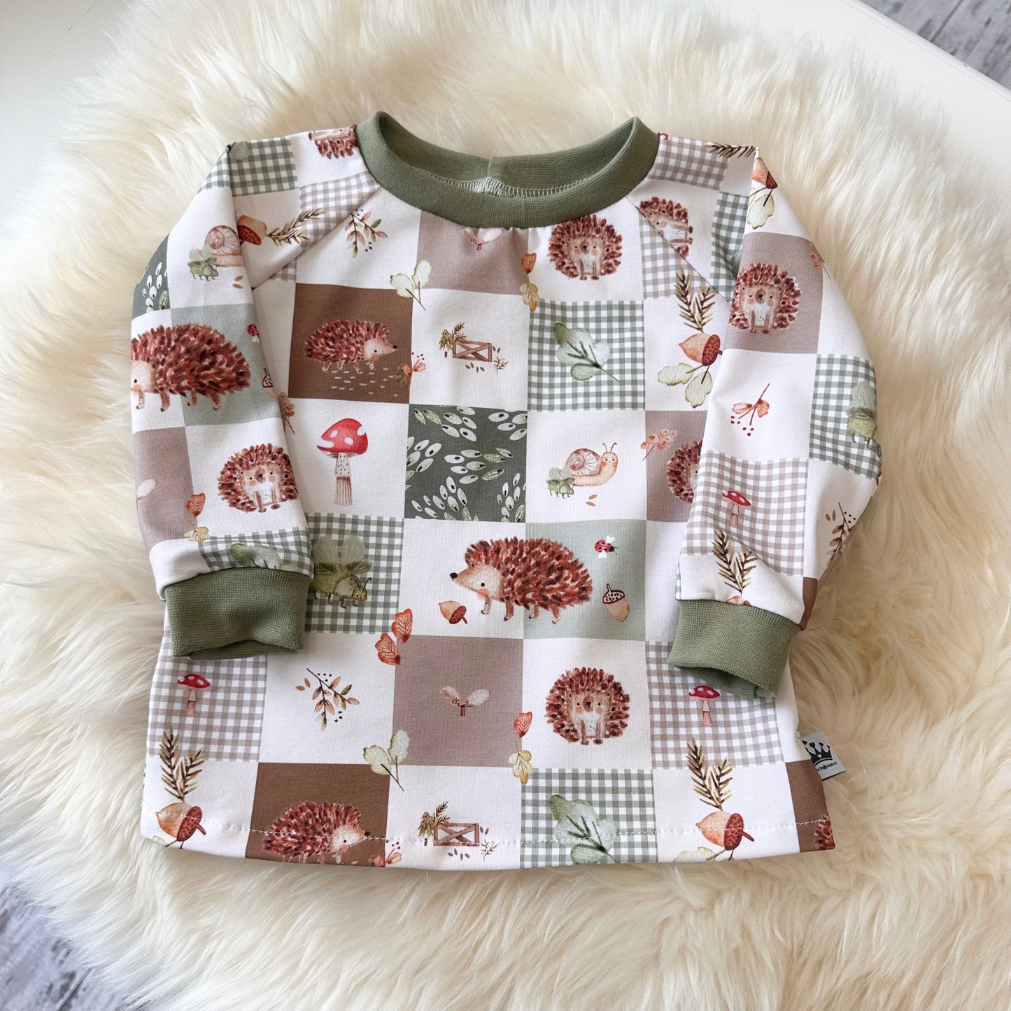 Pullover Igel Grid