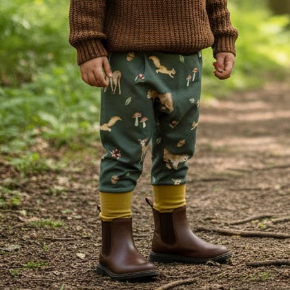 Pumphose Waldzauber grün