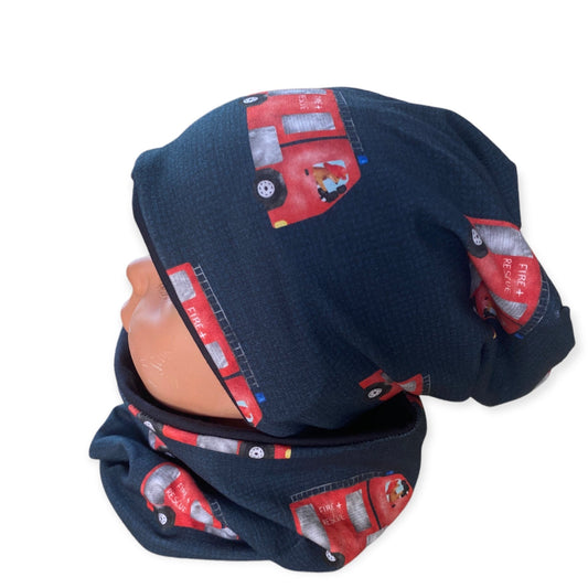 kindermütze Feuerwehr 