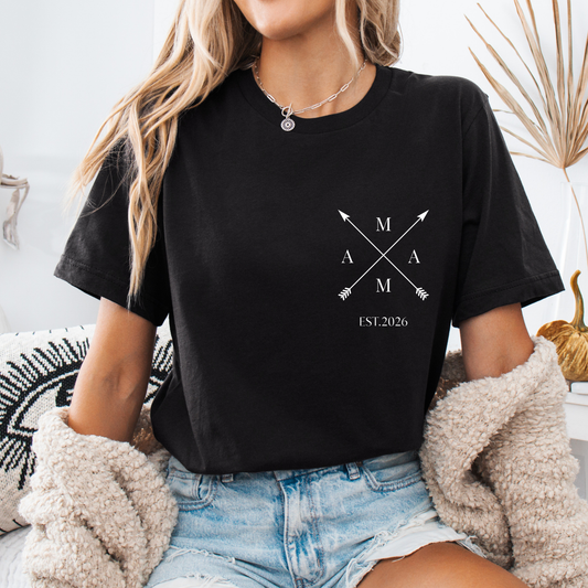 personalisierbares T-Shirt Mama mit Jahr