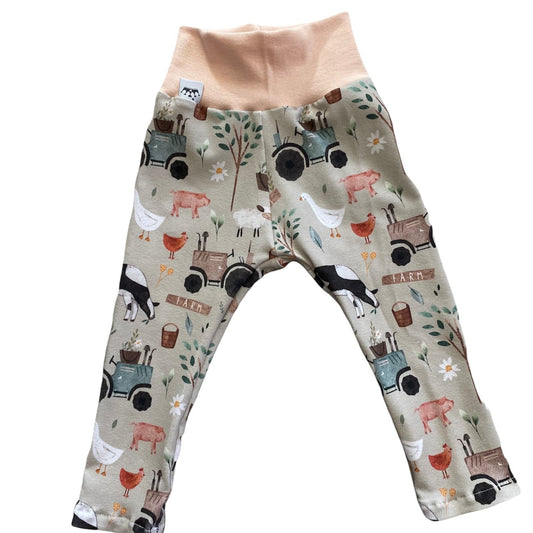 Mädchen leggings Bauernhof 