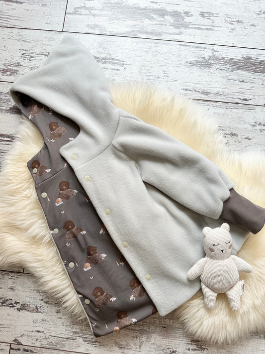 Fleecejacke Maulwurf