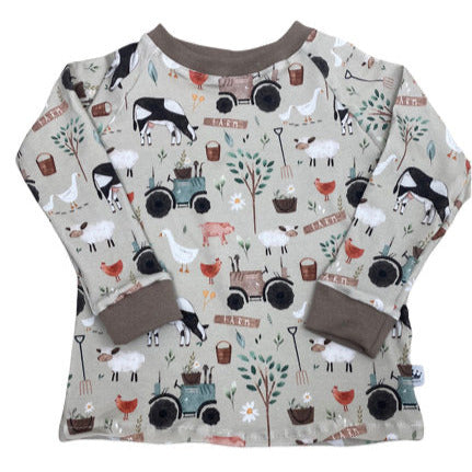 Kinder Pullover Bauernhof 