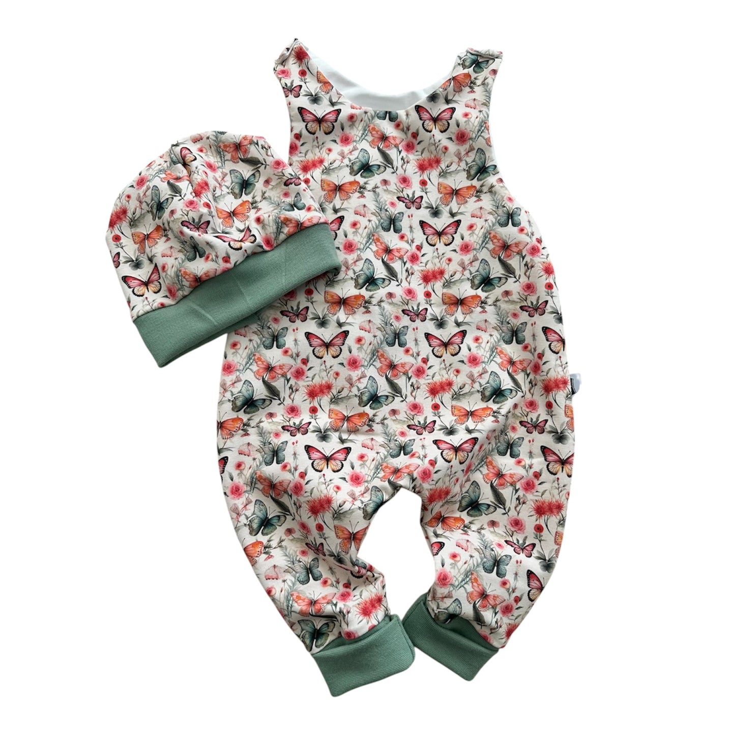 Strampler Spring Butterfly
