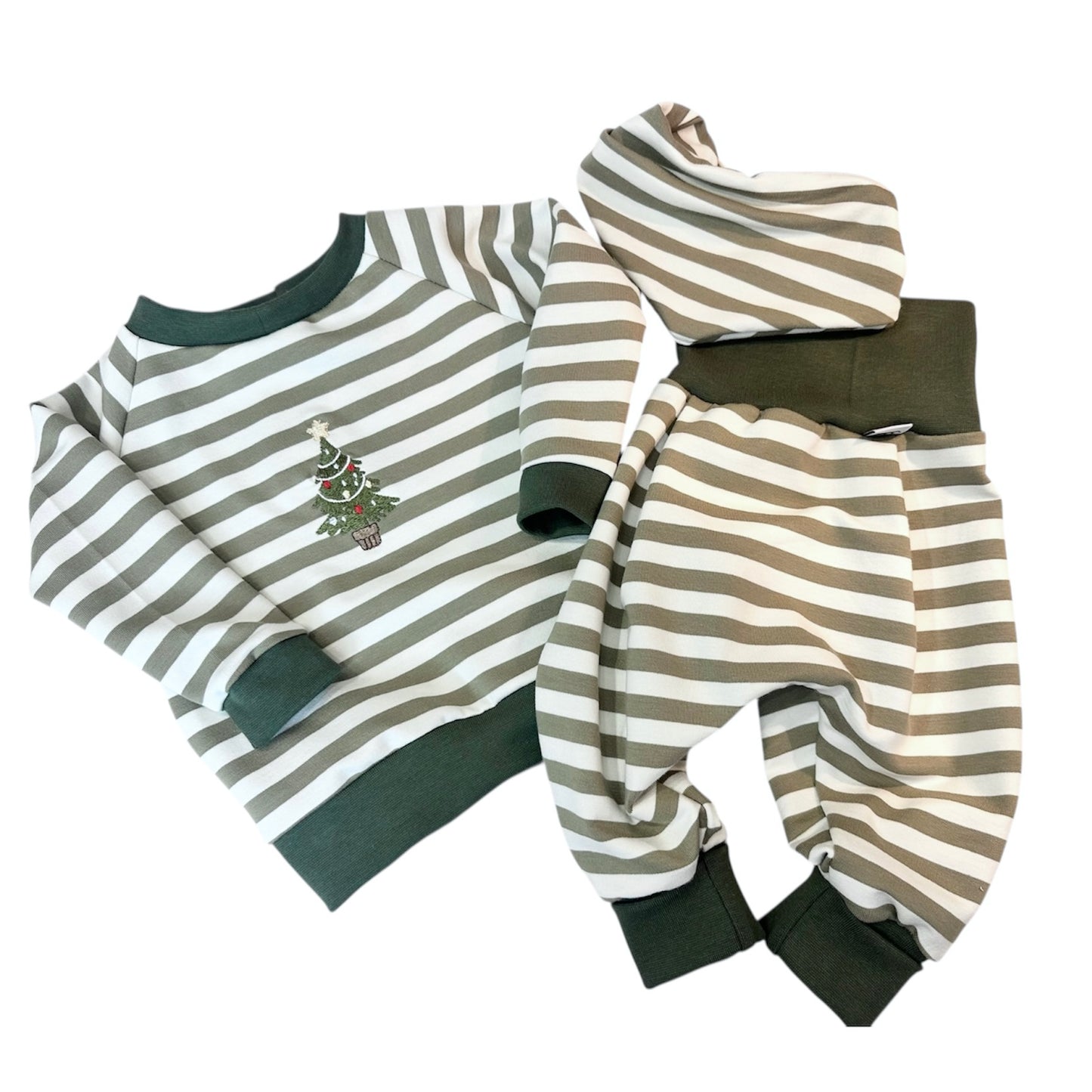 Xmas Kollektion Spar Set Tree Oliv