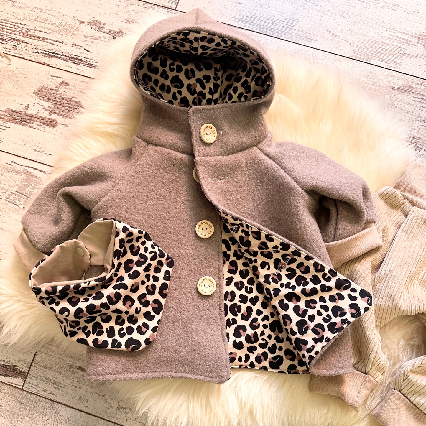 Walkjacke Leo Eichhörnchen