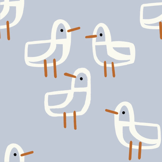 BIO Jersey Möwe blau 0.5 m